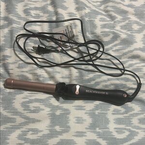 Beachwaver B1 Rotating Curling Iron 1” Midnight Rose EUC